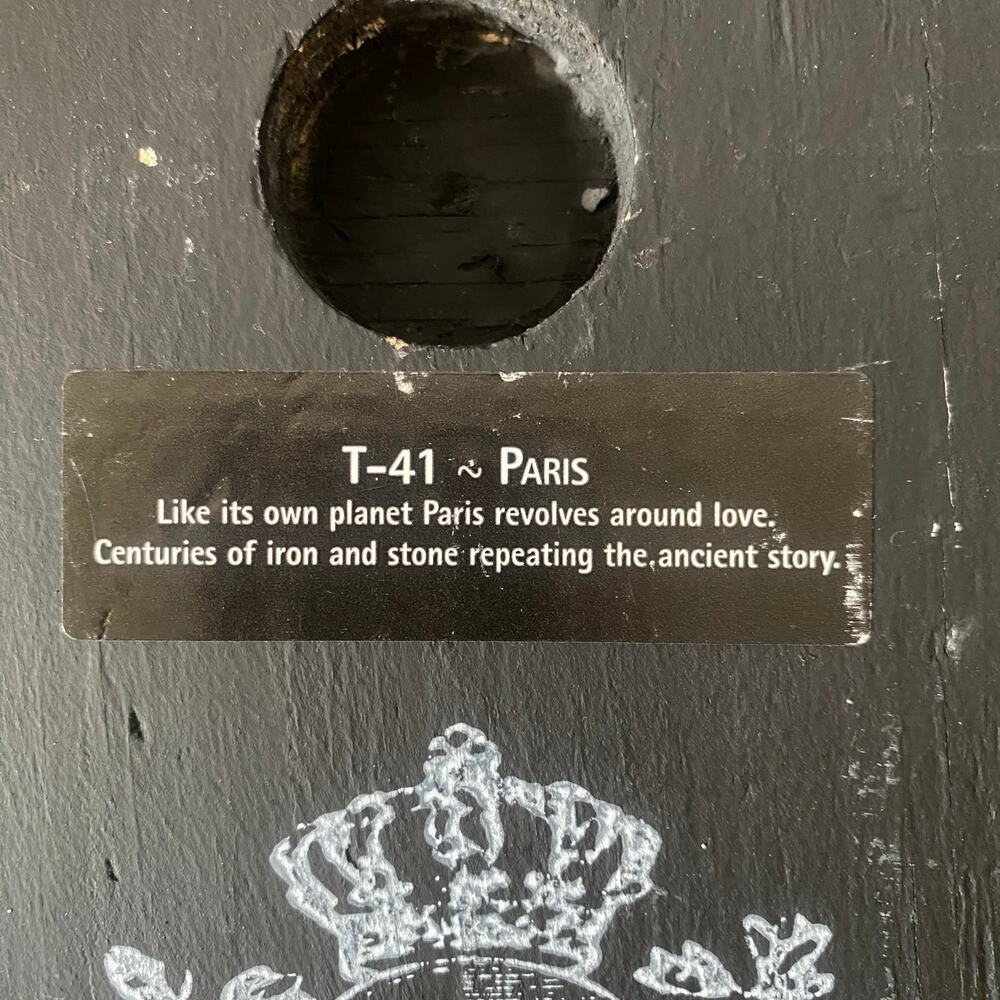 Sid Dickens Memory Block "Paris 1998" T-41 Tile 8”x 6” Retired Iron Collection - Picture 4 of 12